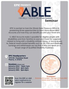 ABLE Accounts Seminar @ EP!C
