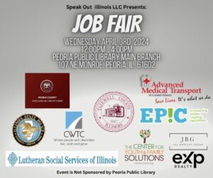 Speak Out Illinois Job Fair @ Peoria Public Library - Main Library